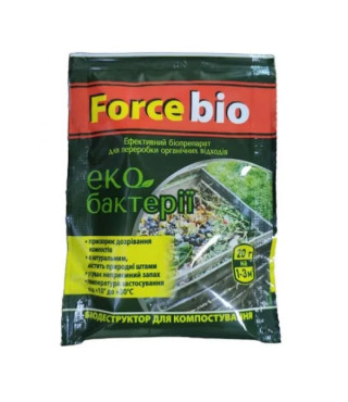 Биодеструктор для компостирования Force bio, 20 г