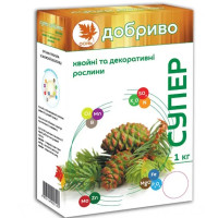 Мінеральне Добриво Супер Хвойні та декоративні 1 кг
