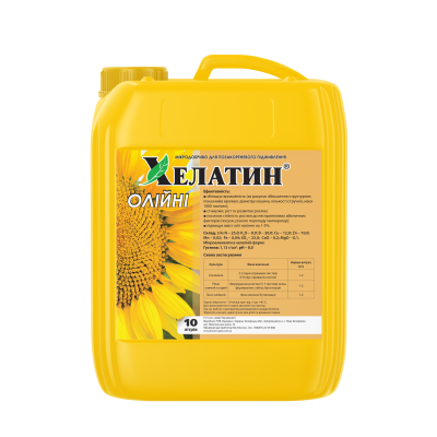 Микроудобрение Хелатин Масличные 10л.