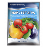 Минеральное удобрение Мастер®-Агро для томатов, перца и баклажан - 100 г