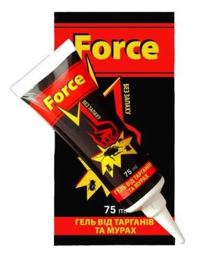 Инсектицид от тараканов и муравьев Force 75 мл