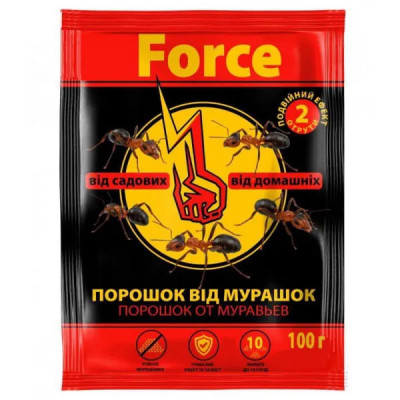 Инсектицид от муравьев Force 100 г
