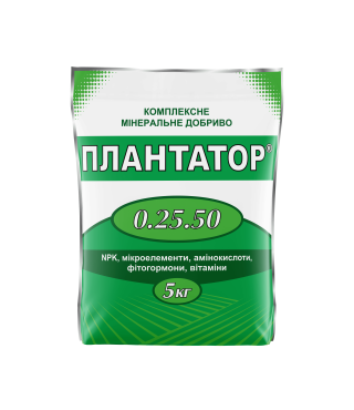 Минеральное удобрение Плантатор® 0.25.50 5 кг