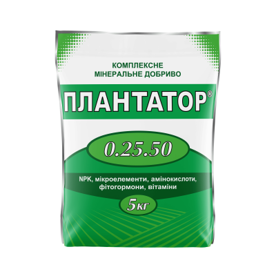 Минеральное удобрение Плантатор® 0.25.50 5 кг