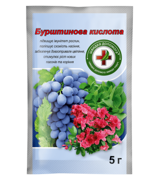 Регулятор росту Бурштинова кислота - 5 г