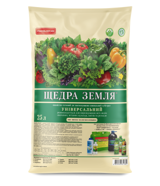 Субстрат Щедрая Земля 25 л