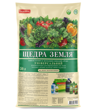 Субстрат Щедрая Земля  50 л