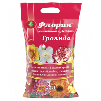 Субстрат Флорин® для роз - 3 л
